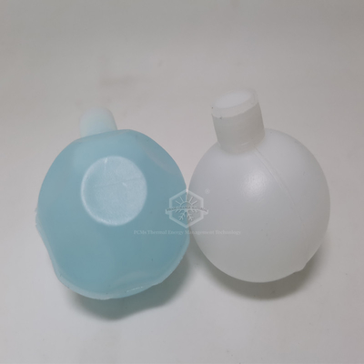 Termal Enerji Depolama için 65mm Kapsüllü PCM 5 ℃ Hdpe Küresel Soğutma Topu